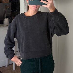 Dark grey Lulu lemon long sleeve